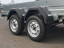 Прицеп бортовой ССТ-11 (342x144 см., борт 26 см., 2х-осный)