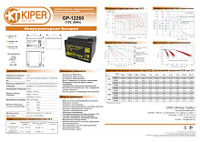 Аккумуляторная батарея Кипер GP-12260 12V/26Ah