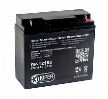 Аккумуляторная батарея Кипер GP-12180 12V/18Ah