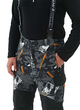 Костюм зимний Хантсмен Канада V2 -35°С, камуфляж/черный (ткань Исландия)