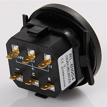 Счетчик моточасов цифровой с LED индикатором заряда АКБ