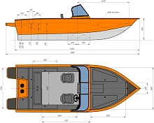 Катер ТРИЕРА Магнум Спорт 540