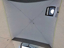 Палатка (баня) 4-х слойная для зимней рыбалки MirCamping КУБ 2.4х2.4х2.2 м