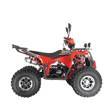 Квадроцикл Wels EVO 125 X, доп. освещ., зеркала, литые диски, красный