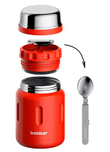 Термос для еды Jerrycan-700 Cayenne Red с широким горлом, 0.7 л