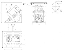 Амортизационная стойка Практик 300 S (V2, с продольной регулировкой, 9023)