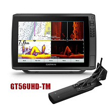 Эхолот Гармин ECHOMAP Ultra 122sv с датчиком GT56UHD-TM