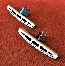 Площадка для блесен поворотная 250 мм. с пластиковым хомутом