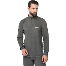 Термобелье Huntsman Thermoline Zip флис, серый (S L M XL 2XL 3XL)