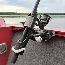 Держатель удилища Волга + монт. площадка с замком + переходная площадка в Т-паз, арт. RR0311