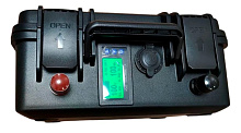 Аккумуляторная батарея LiFePO4 12 V, 130 Ah, в кейсе (бюджетная сборка)