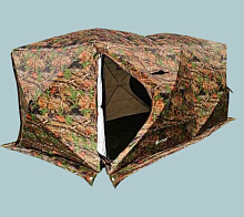 Палатка (баня) 3-х слойная для зимней рыбалки МирКемпинг 2023MC 4х2х1,7 м 