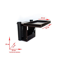 Универсальный крепежный блок УКБ УС (2 стакана + столик-дверца), ликпаз