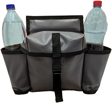 Сумка-органайзер с бутылкодержателем для лодки ПВХ с креплением на ликтрос