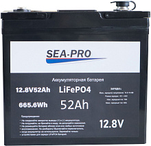 Аккумуляторная батарея SEA-PRO LiFePO4 12V 52 Ah
