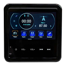 Магнитола Marine Rocket MRH-350, 4 дюйма, Bluetooth, USB, IPX5