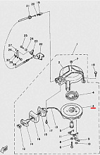 Заводной барабан Ямаха 5