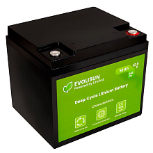 Аккумуляторная батарея Evolisun LiFePO4, 12,8 V, 50 Ah