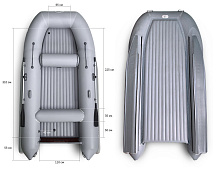 Надувной катамаран Ротан 420М (НДНД).