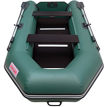 Надувная лодка ПВХ Роджер Стандарт М 2800 (пайол + киль), зеленый