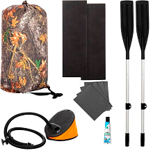 Надувная лодка ПВХ Бриз 260, серый