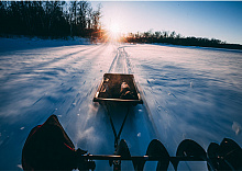 Санки Otter Pro Mini Sled, 1090x580x270 мм. (1110)