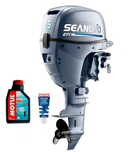 Лодочный мотор 4T Seanovo SN EF 15 FES EFI Enduro (аналог мотора 20 л.с. инжектор, дистанция)