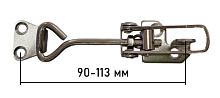 Замок защелка 79х26 мм., регулируемая