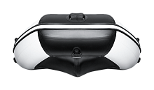 Надувная лодка Ривьера Максима 3600 СК "Комби" светло-серый/черный