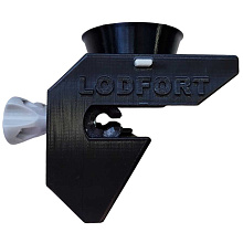 Универсальный крепежный блок LODFORT на ликтрос + переходник для крепления эхолота