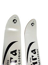 Лыжи охотничьи Тайга дерево-пластик 165х15 см + накладки (уцененные)