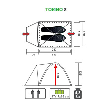 Палатка TORINO-2