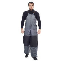 Костюм зимний Хантсмен Полюс Люкс -40°С, серо/черный