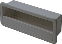 Ящик для мелочей врезной, 420x170x100 мм., серый