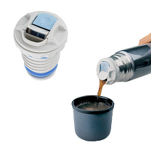 Термос THERMOS FBB-750MB Midnight Blue (0,75 л.), синий