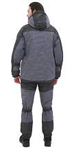 Костюм зимний Хантсмен Горка-Люкс -25°С серый (ткань Breat)