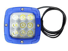Универсальная светoдиодная рабочая фара FT-036 LED ALU, 9 диодов, 34 Вт, 2800 лм, 12/54 В