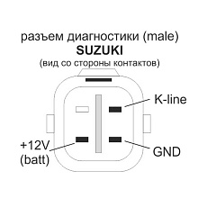 Бортовой компьютер для мотора Suzuki, Ultimate CL-650S-DU (темный)
