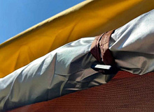 Шатер тент CoolWalk CW 1636 с дном, 360х360х190 см