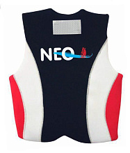 Страховочный жилет Neo Buoyancy Aid, 50-70 кг. (бело-красно-черный)
