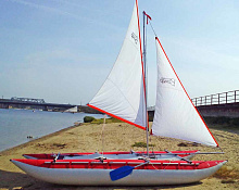 Катамаран парусный разборный Валдай-4