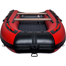 Надувная лодка ПВХ СМарин Air Max 330, красный/черный