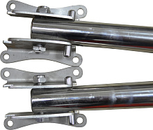 Тр. колеса для лодок от 3,5 м. с верхними брызговиками (перекидные, 511L Лайт).