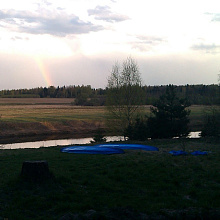 Каркасно-надувная байдарка Добрыня-3 (КНБ)