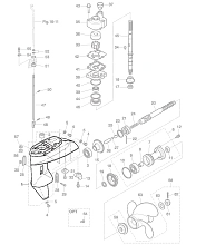 Картер коробки передач Tohatsu MFS20 00221054-6