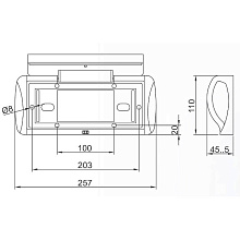 Крышка влагозащищенная для магнитолы SM5000