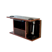 Универсальный крепежный блок УКБ 2УС (2 удилища + столик-дверца), ликпаз