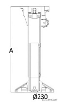 Стойка под сиденье Waverider амортизирующая регулируемая 580-710 мм