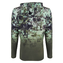Футболка FHM Mark Hoodie V2, принт хаки/хаки