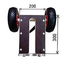 Тележка для мотора 8-15 л.с. нержавеющая сталь